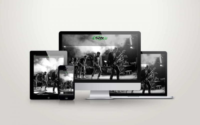 Site internet Orchestre Permission de Minuit (P2M)